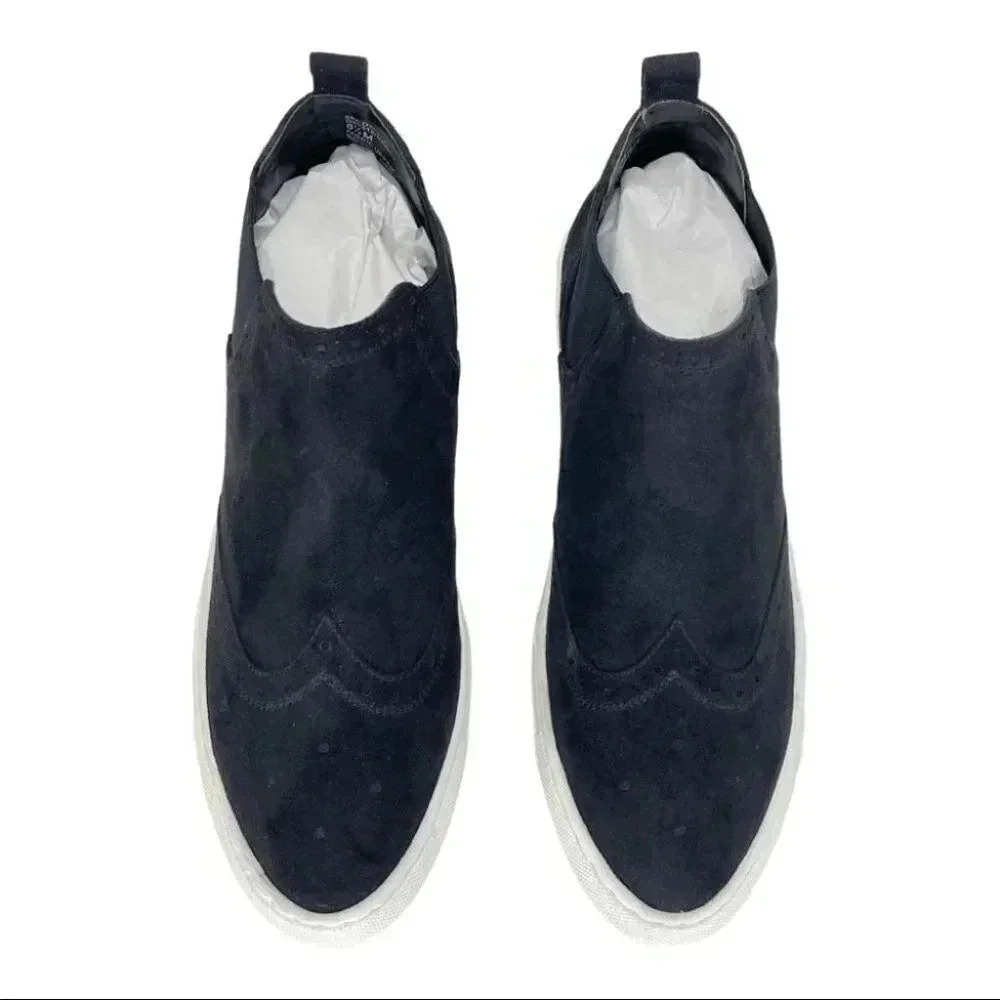 Seven Dials Darcy Black Fabric Suede Slip-On Womens Sneakers Size 8.5M - Picture 5 of 14